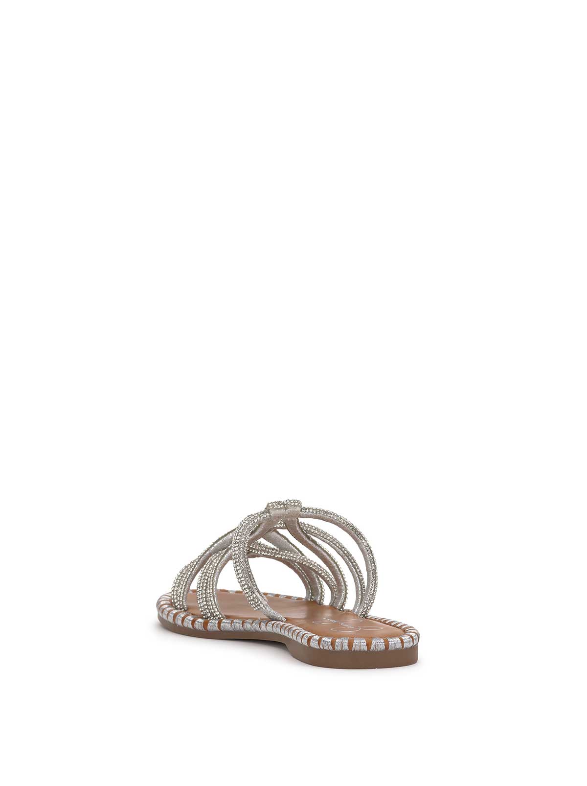 Briellea Embellished Sandal in Silver - Jessica Simpson Women