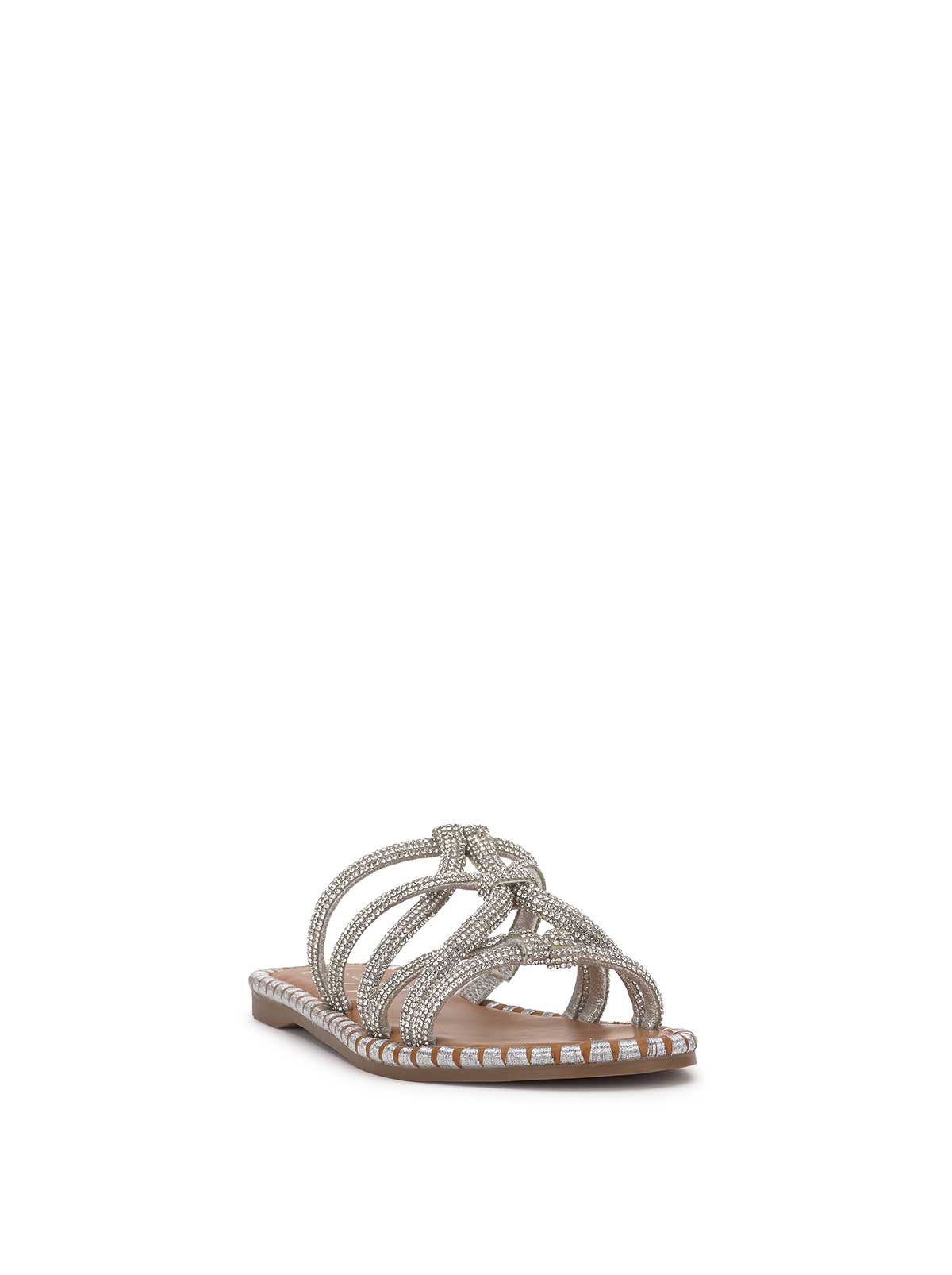 Briellea Embellished Sandal in Silver - Jessica Simpson Women