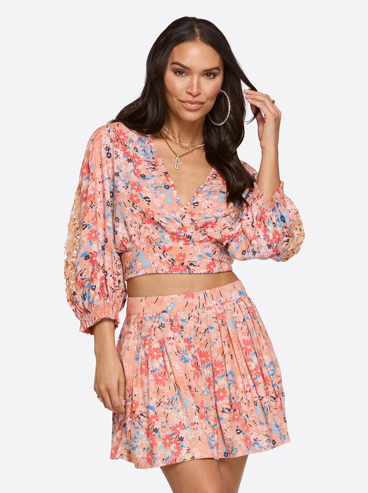 Patsy Top in Blooming Pastures - Jessica Simpson Women