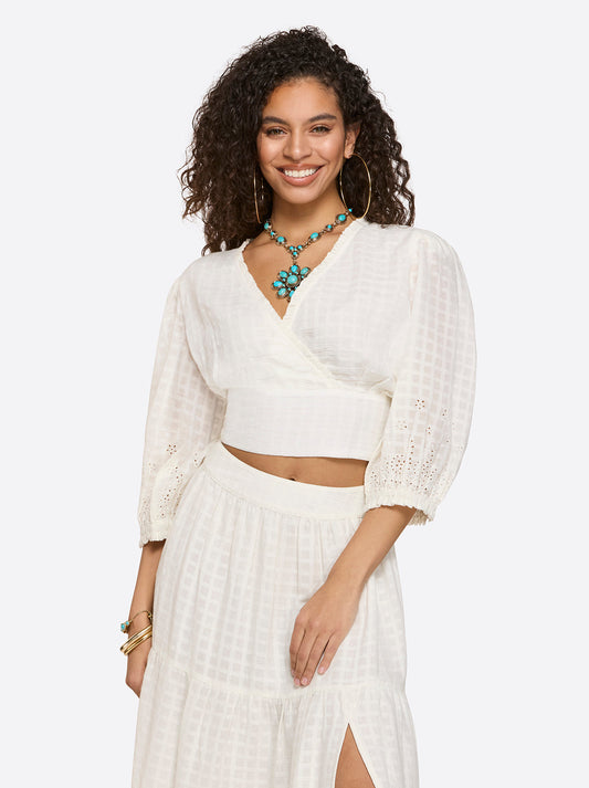 Patsy Top in Gardenia - Jessica Simpson Women