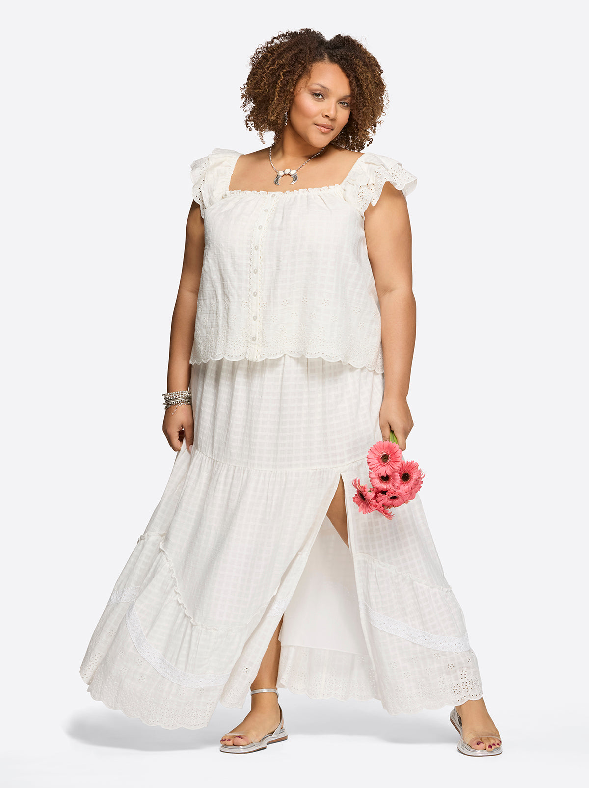 Violetta Top in Gardenia - Jessica Simpson Women