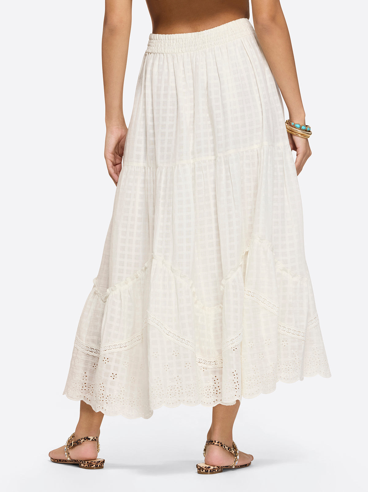 Paula Maxi Skirt in Gardenia - Jessica Simpson Women