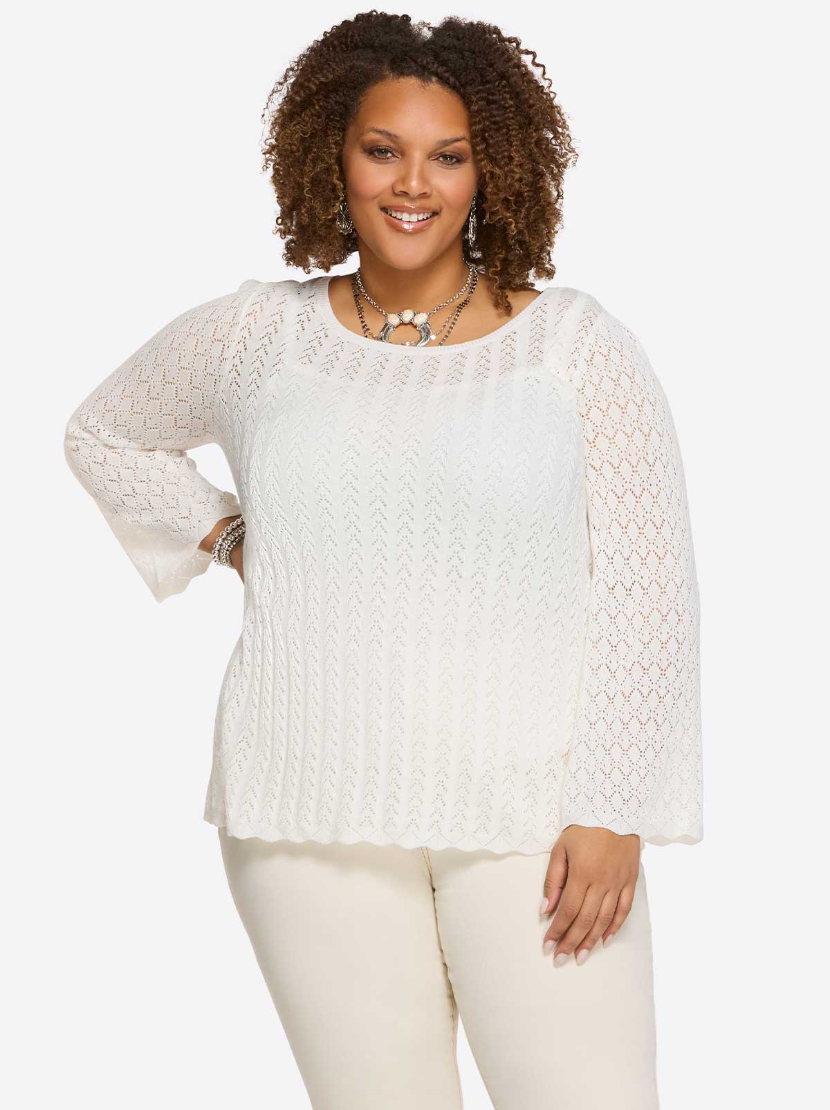Dreamer Top in Gardenia - Jessica Simpson Women