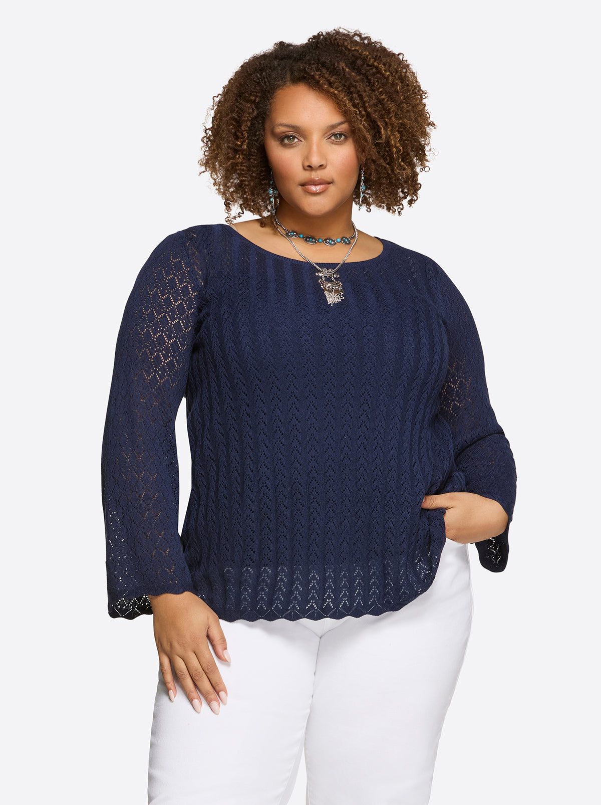 Dreamer Top in Ocean Cavern - Jessica Simpson Women