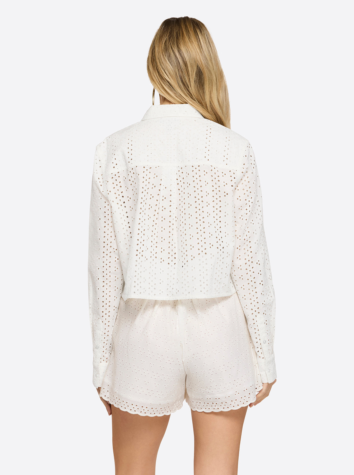 Giana Button Up Shirt in Gardenia - Jessica Simpson Women
