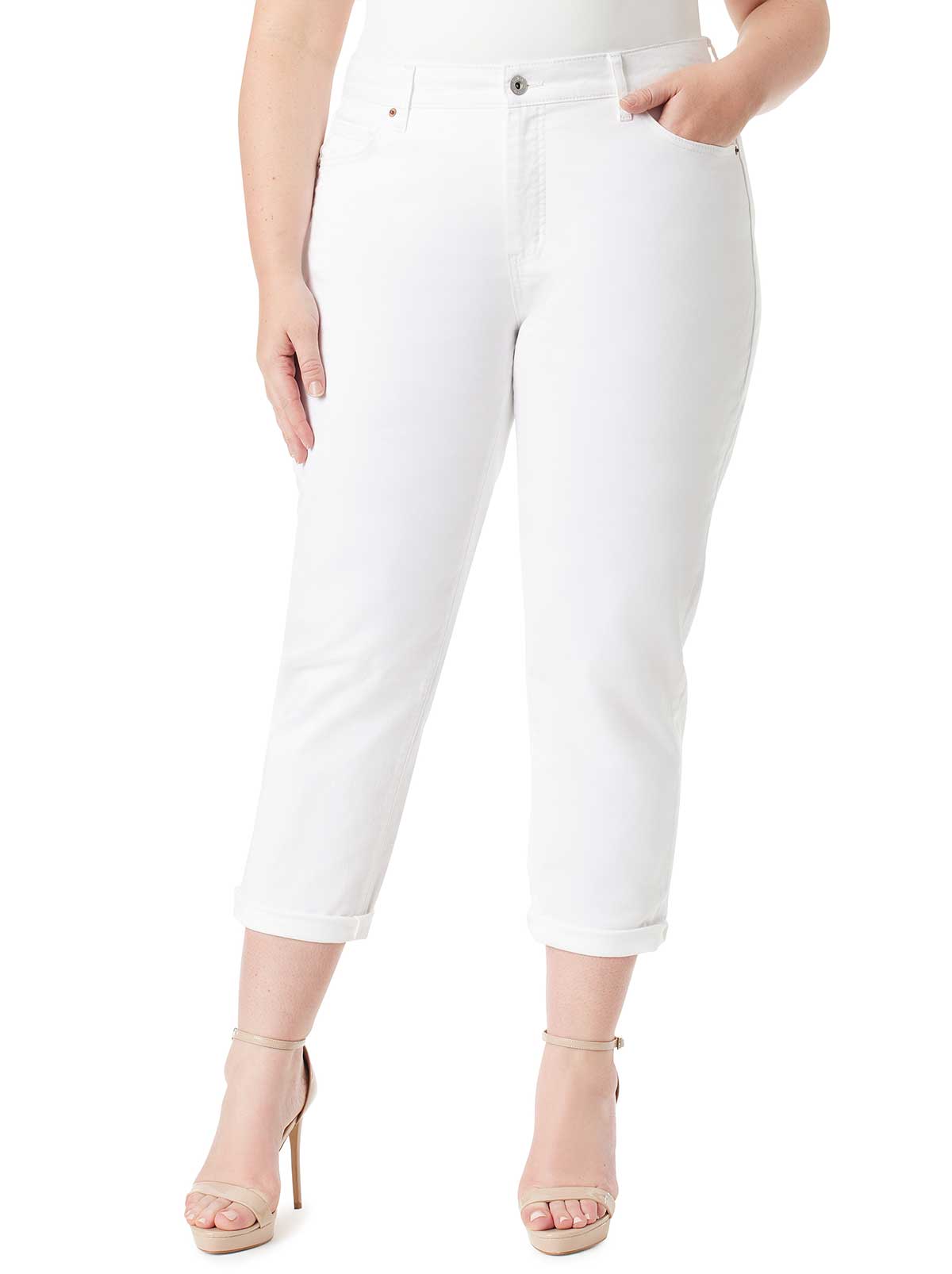 Mika Best Friend Slouchy Skinny in White - Jessica Simpson Women