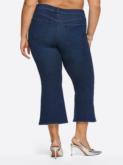 Charmed Ankle Flare in Blue Flame - Jessica Simpson Women