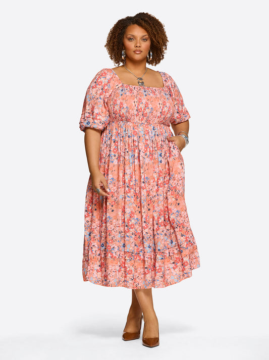 Simona Dress in Blooming Pasture - Jessica Simpson Women