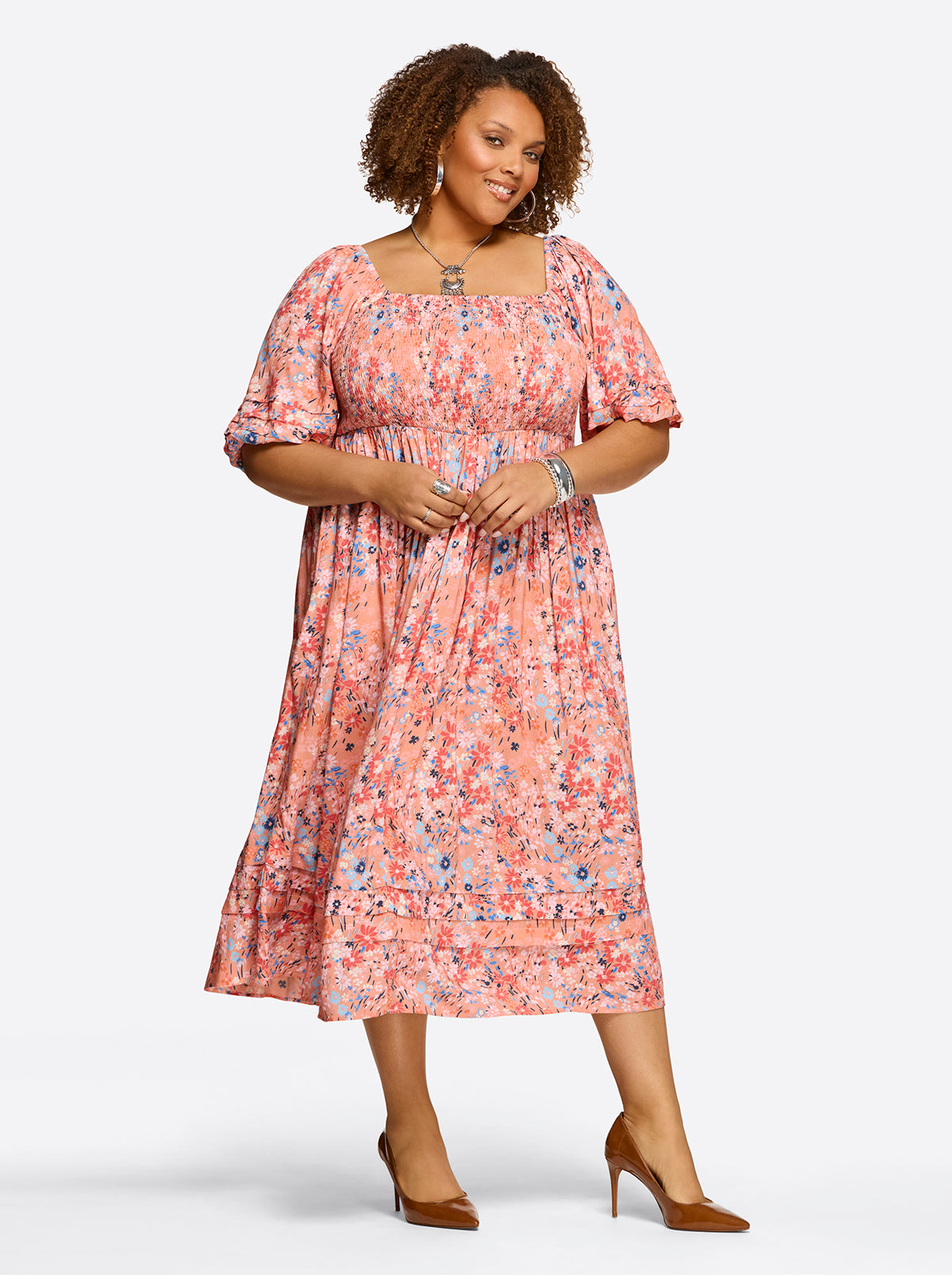 Simona Dress in Blooming Pasture - Jessica Simpson Women