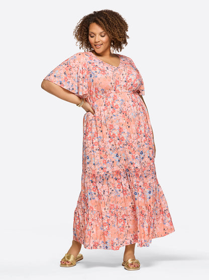 Naomi Dress in Blooming Pasture - Jessica Simpson Women