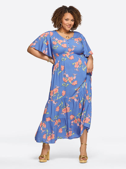 Naomi Dress in Happy Floret - Jessica Simpson Women
