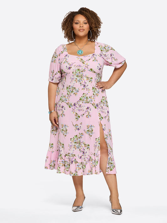 Momi Dress in Botanic Blossoms - Jessica Simpson Women