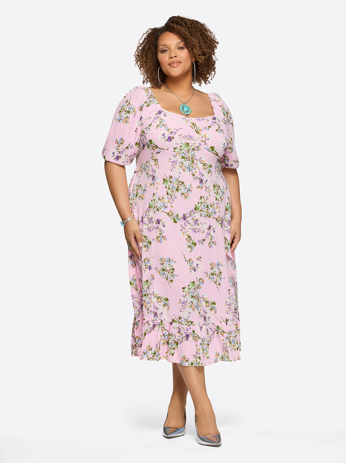 Momi Dress in Botanic Blossoms - Jessica Simpson Women