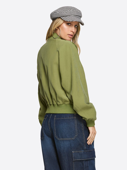 Fynn Bomber Jacket in Mayfly - Jessica Simpson Women