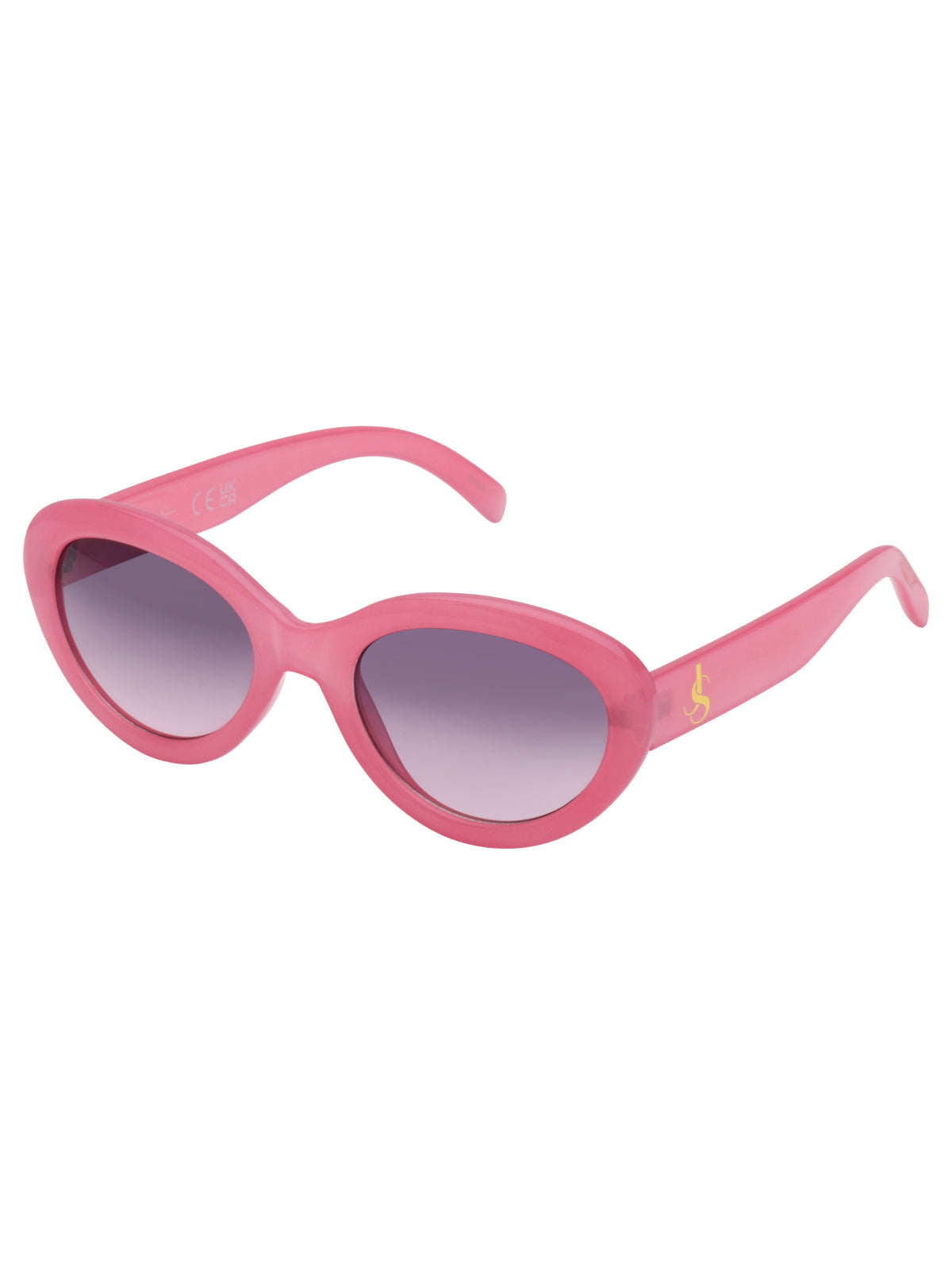 Round Cat Eye Sunglasses in Pink - Jessica Simpson Accessories