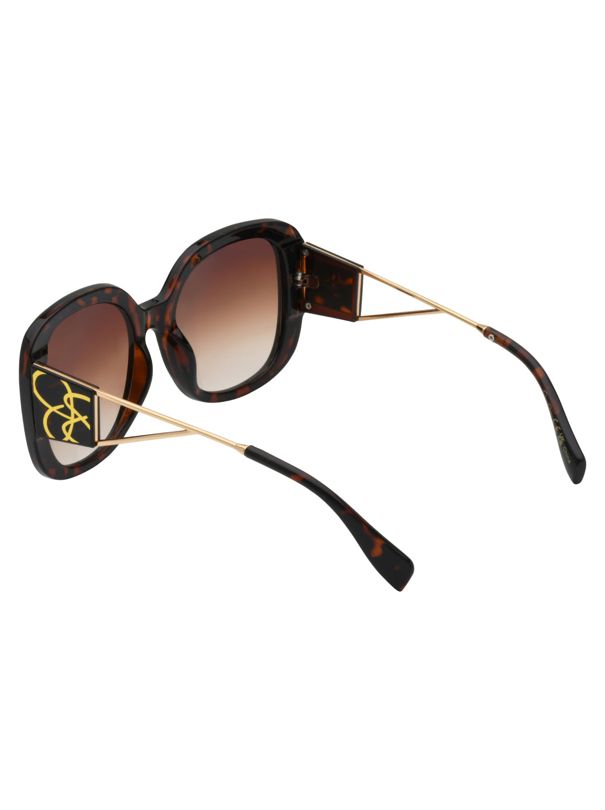 Oversized Oval Sunglasses in Tortoise - Jessica Simpson Accessories