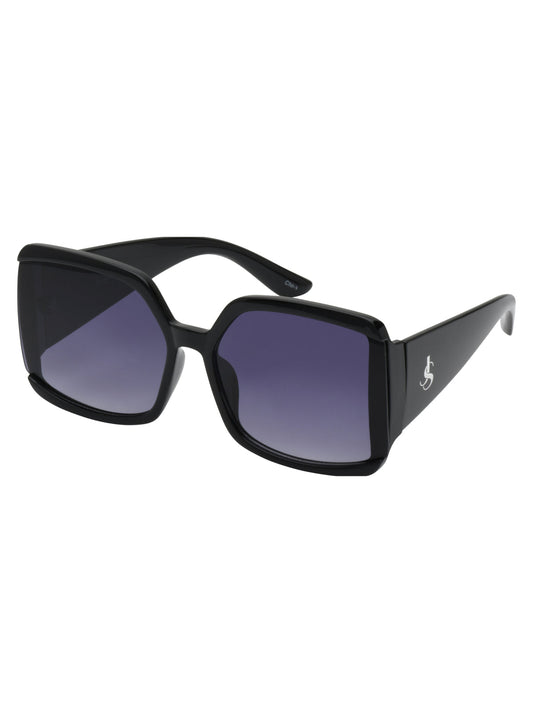 Stylish Square Sunglasses in Black - Jessica Simpson Accessories