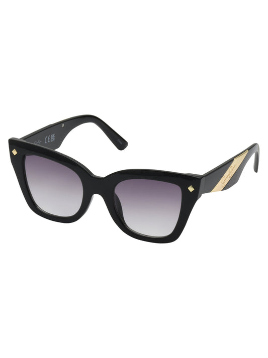Bold Lux Cat Eye Sunglasses in Black - Jessica Simpson Accessories