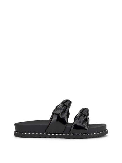 Caralyna Flat Sandal in Black - Jessica Simpson Women