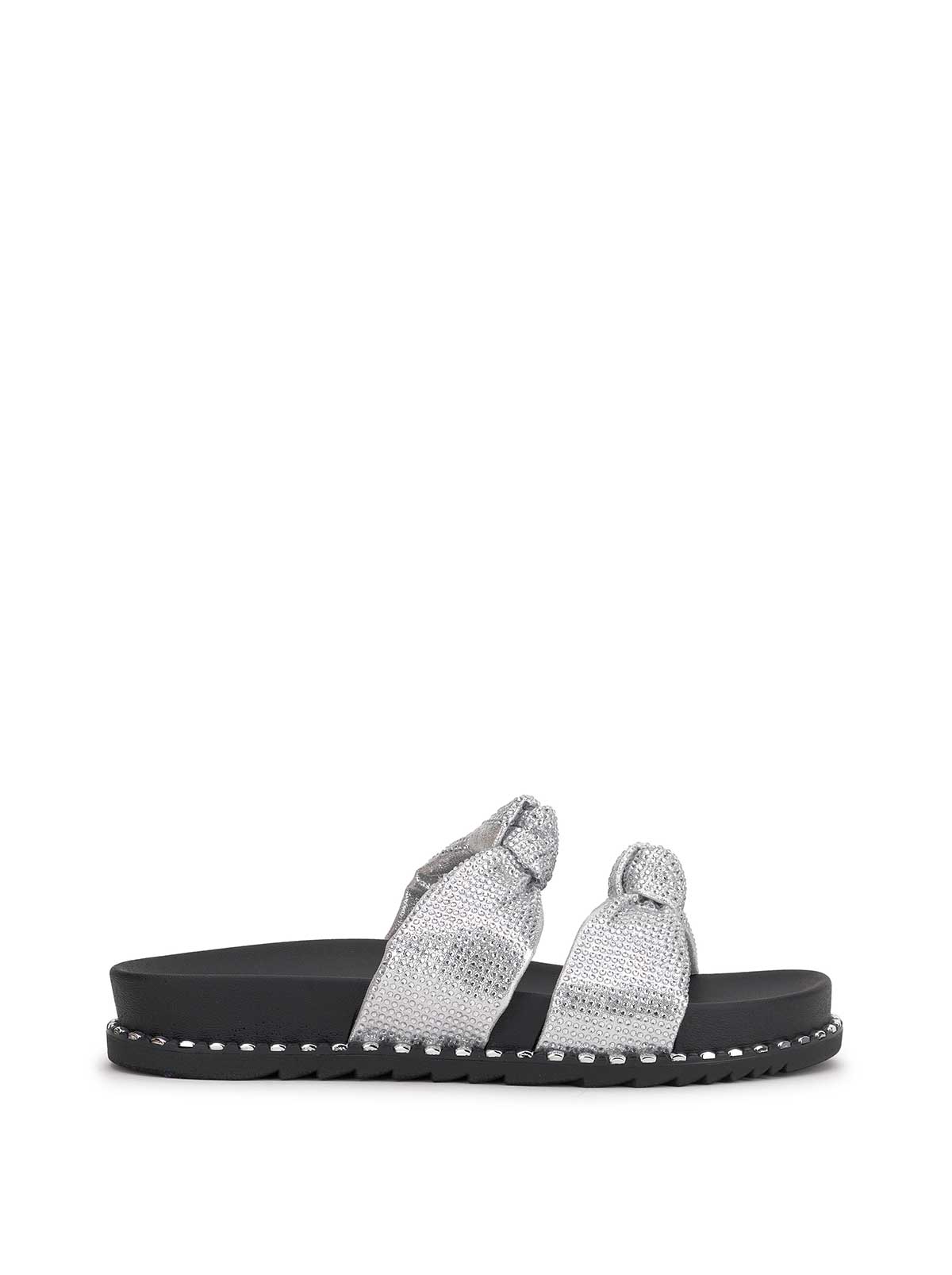 Caralyna Flat Sandal in Silver - Jessica Simpson Women