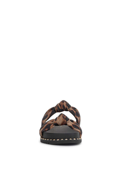 Caralyna Flat Sandal in Leopard - Jessica Simpson Women
