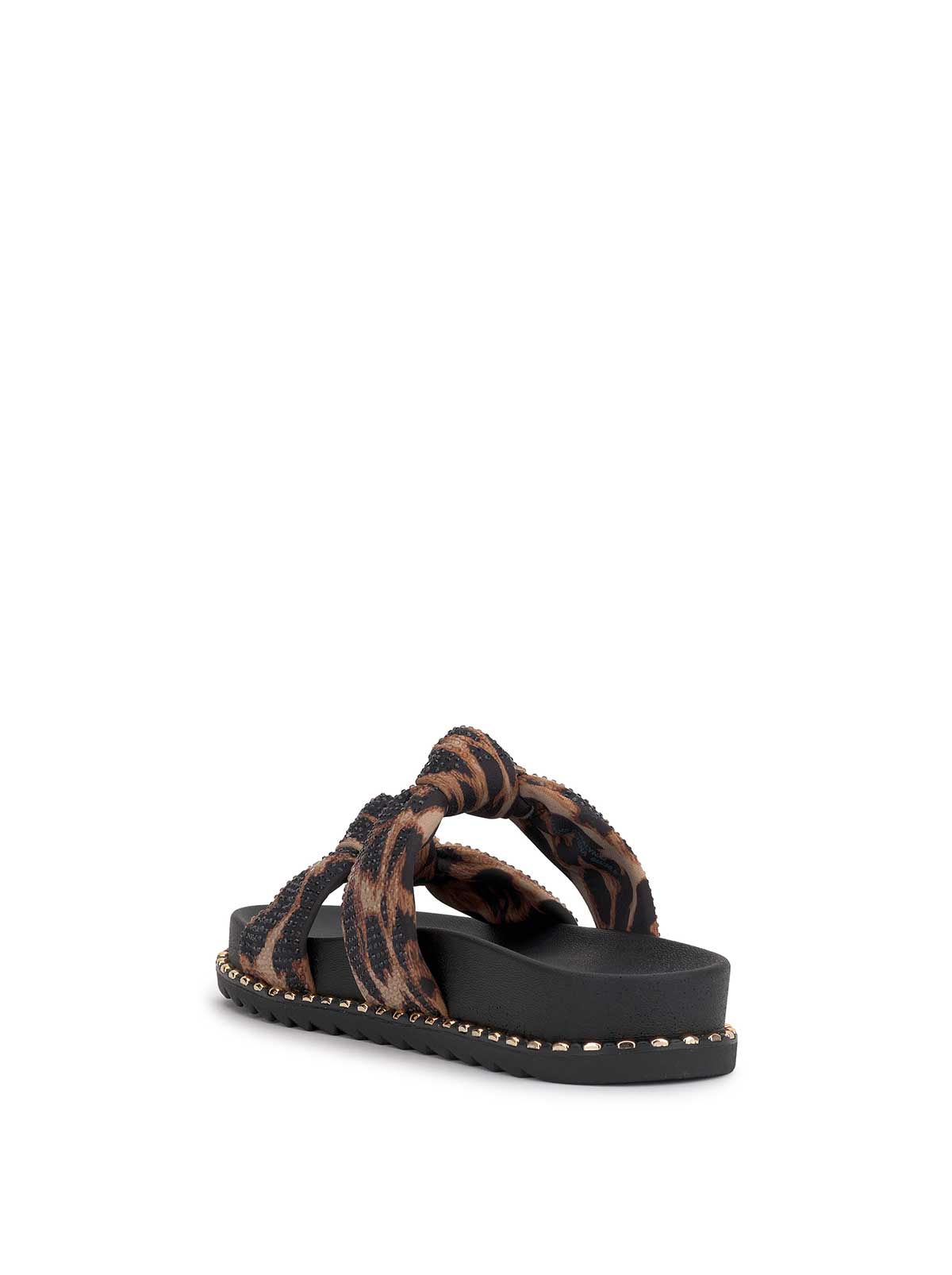 Caralyna Flat Sandal in Leopard - Jessica Simpson Women