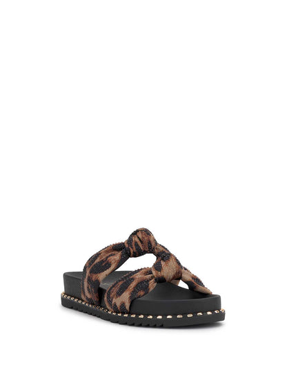 Caralyna Flat Sandal in Leopard - Jessica Simpson Women