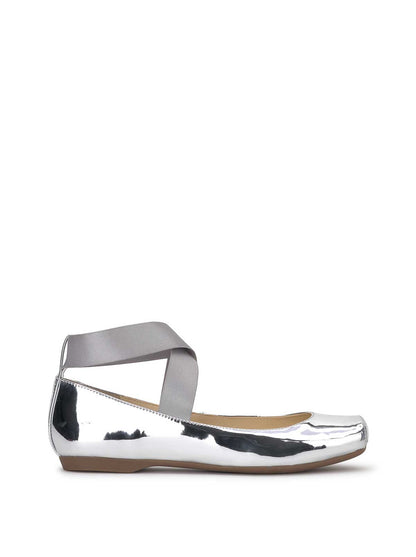Mandalaye Ballet Flat in Silver - Jessica Simpson Women