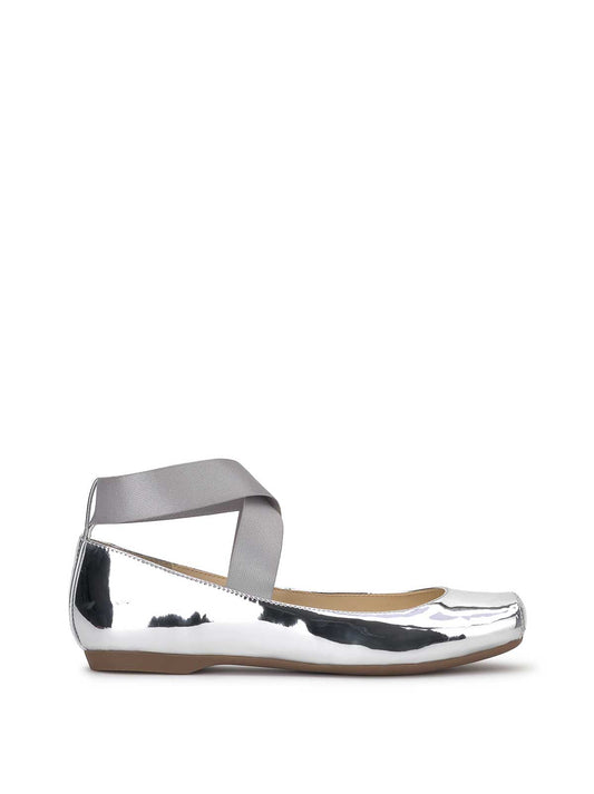 Mandalaye Ballet Flat in Silver - Jessica Simpson Women