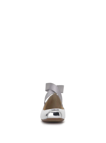 Mandalaye Ballet Flat in Silver - Jessica Simpson Women
