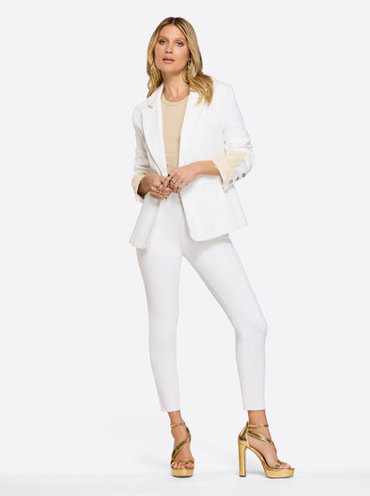 Fitted Blazer in White - Jessica Simpson Women