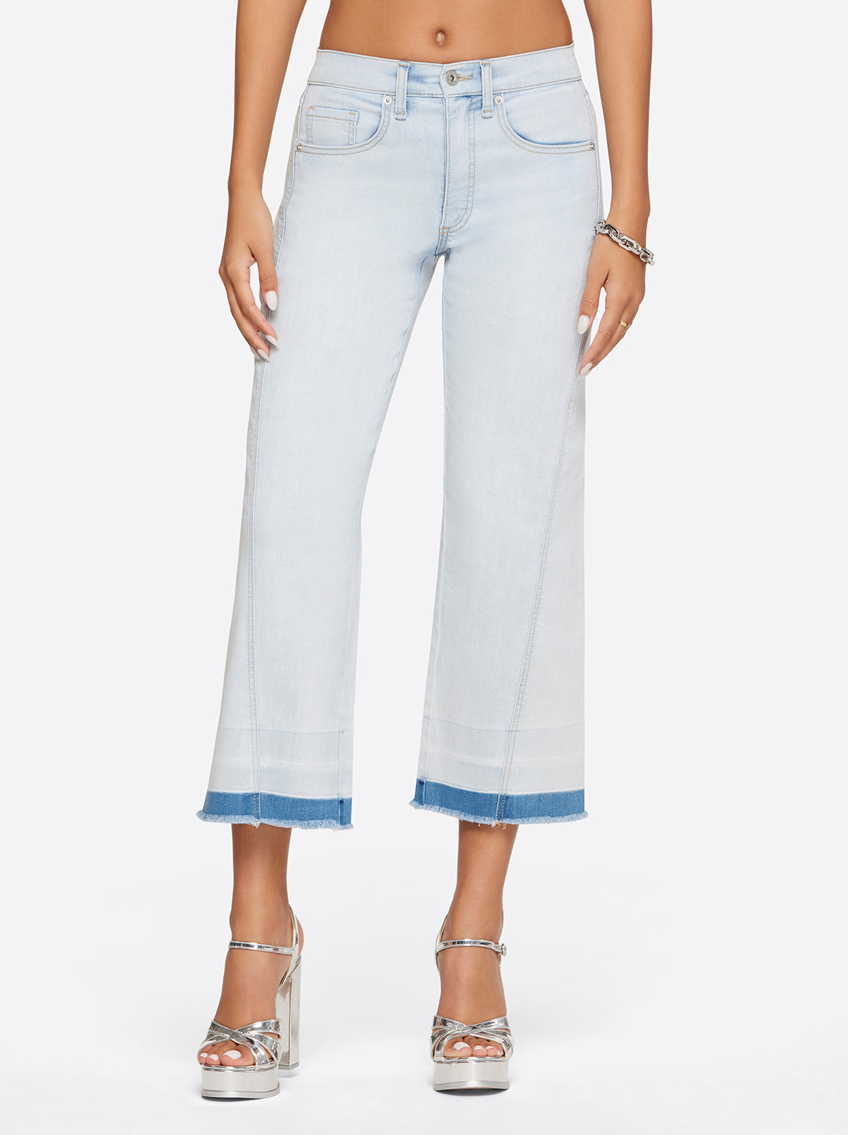 Melody Wide Leg Crop in Rejoice - Jessica Simpson Women