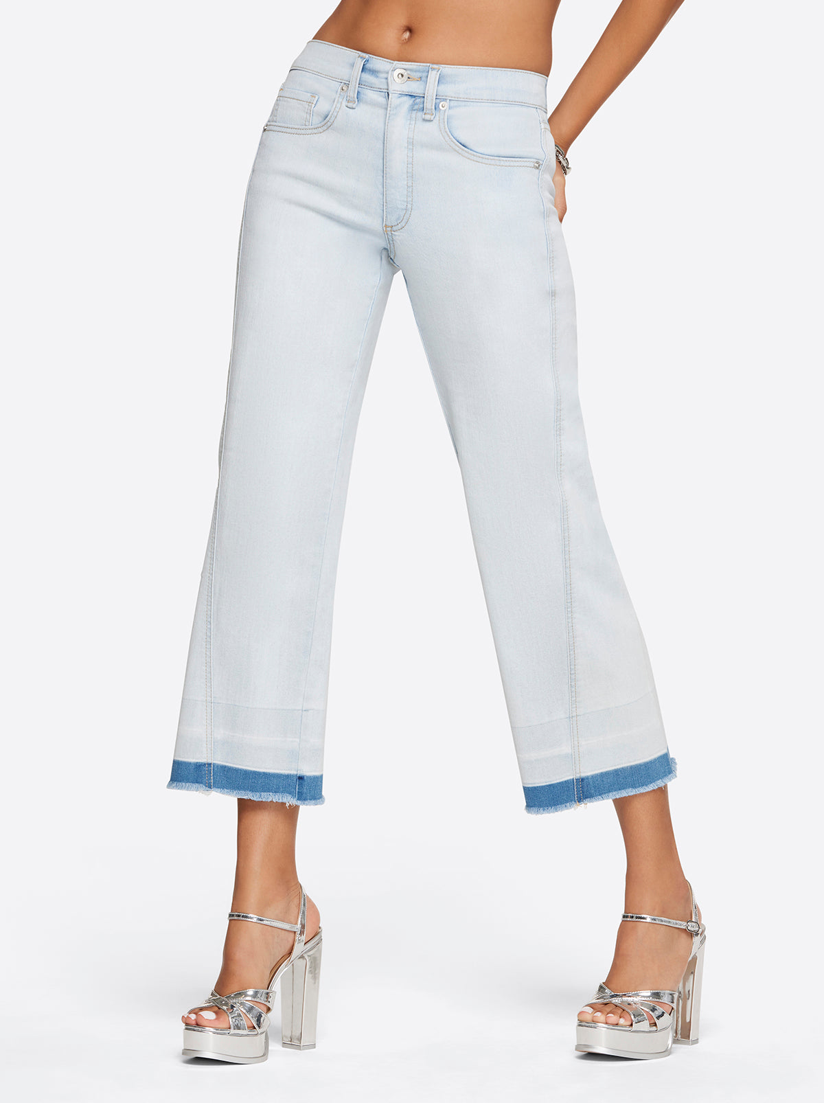 Melody Wide Leg Crop in Rejoice - Jessica Simpson Women