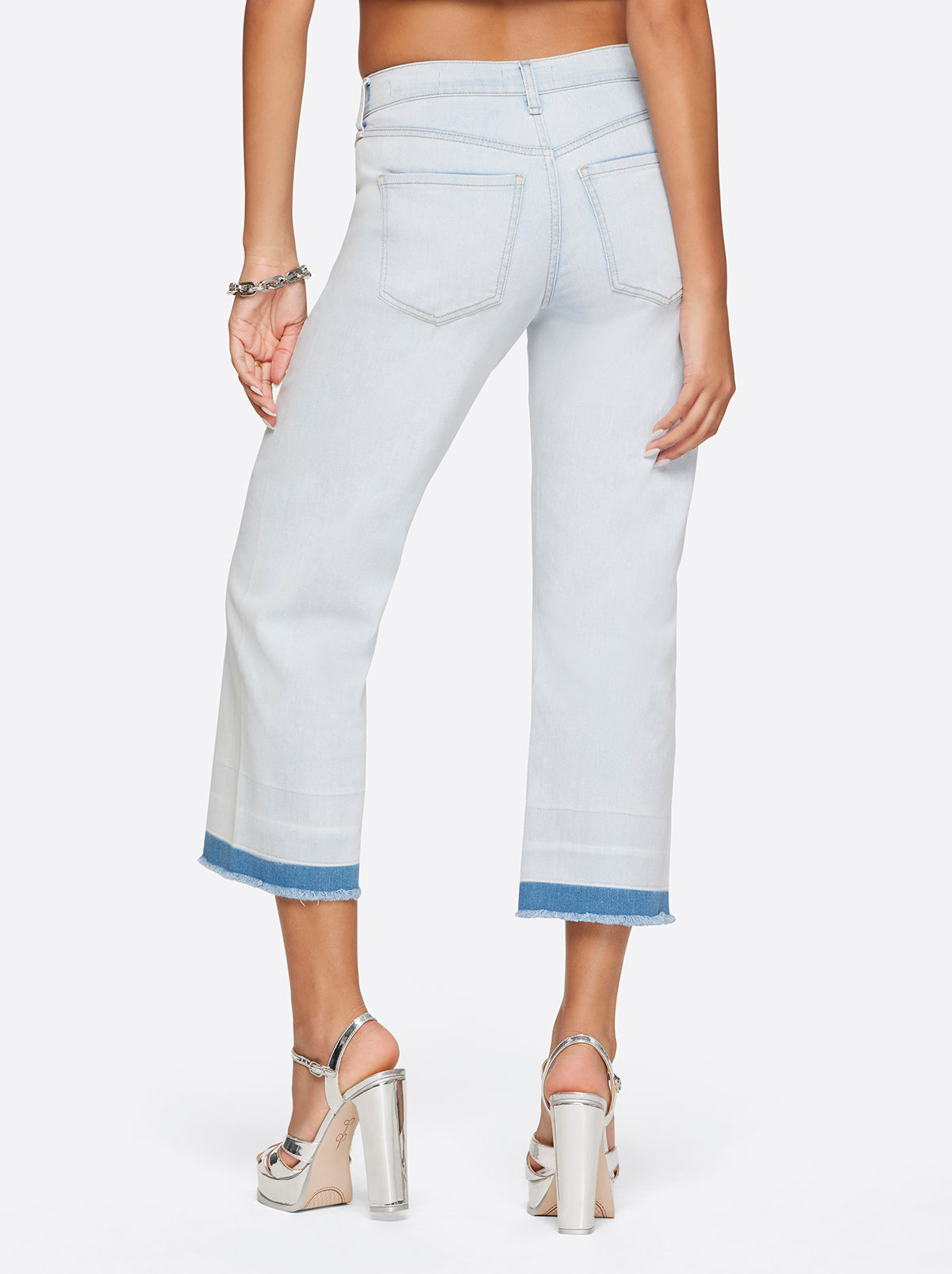 Melody Wide Leg Crop in Rejoice - Jessica Simpson Women