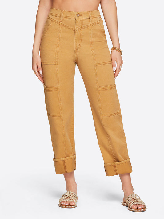 Straight Cargo Ankle in Bone Brown - Jessica Simpson Women