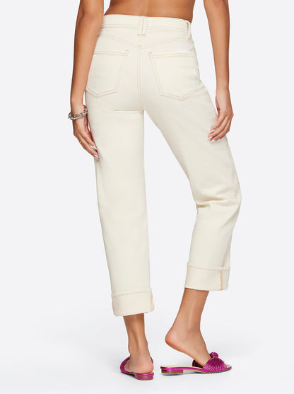 Straight Cargo Ankle in Ecru - Jessica Simpson Women