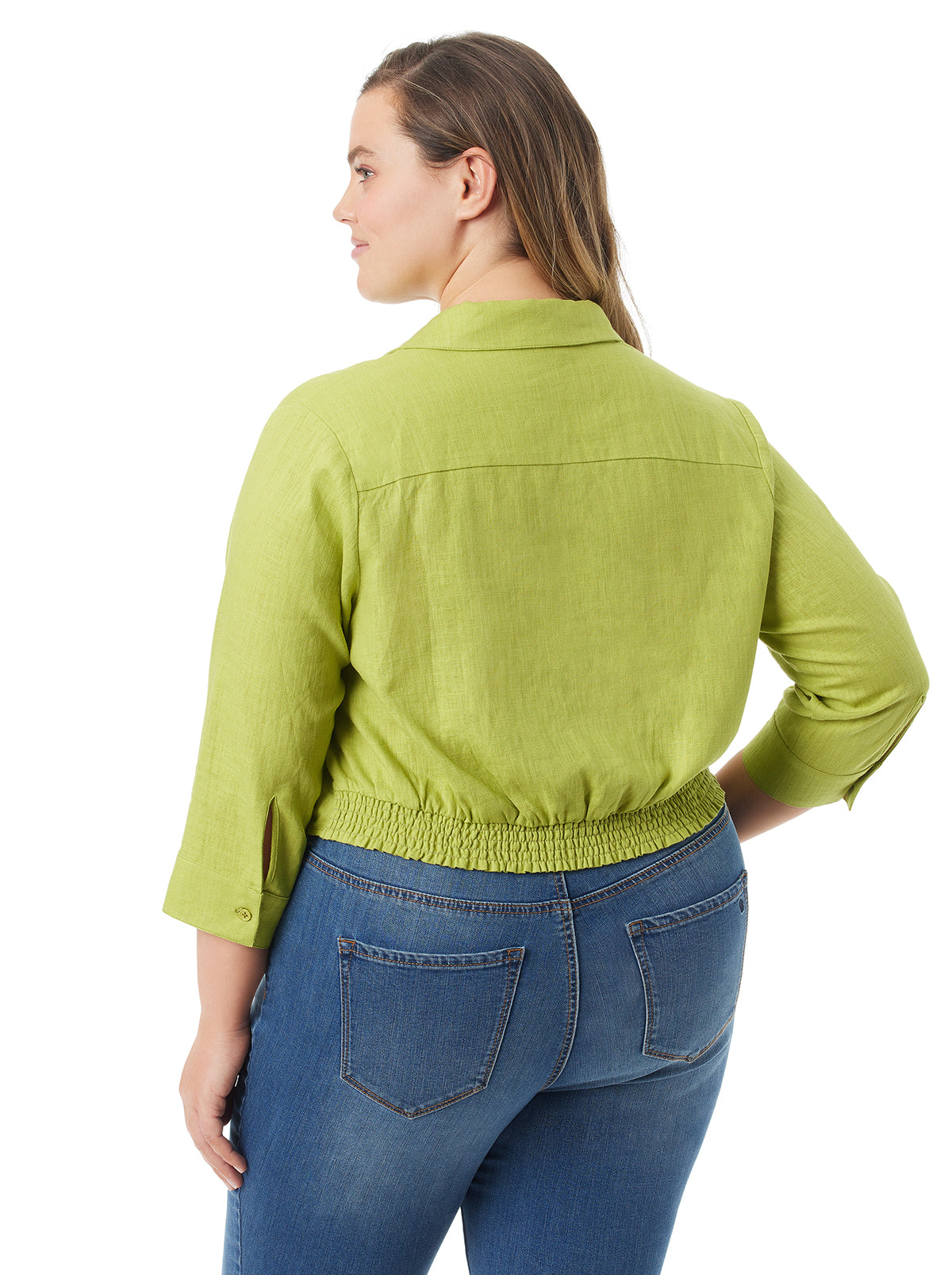 Soley Tie Front Top in Pickled Pepper - Jessica Simpson Women