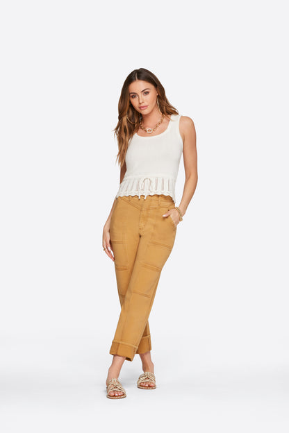 Sierra Sweater Tank in Gardenia - Jessica Simpson Women