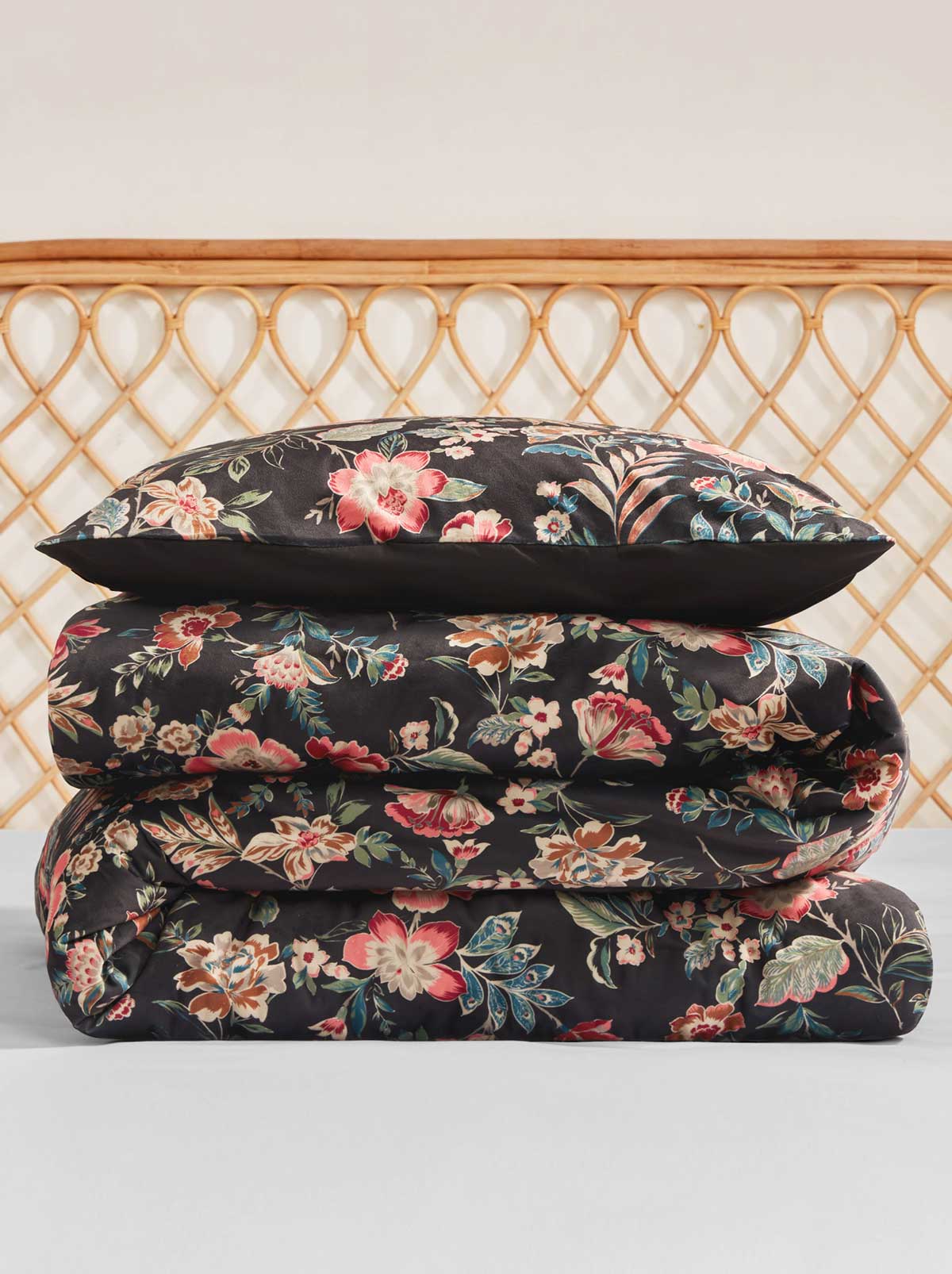Arcadian Blooms Velvet Comforter Set - Jessica Simpson Home