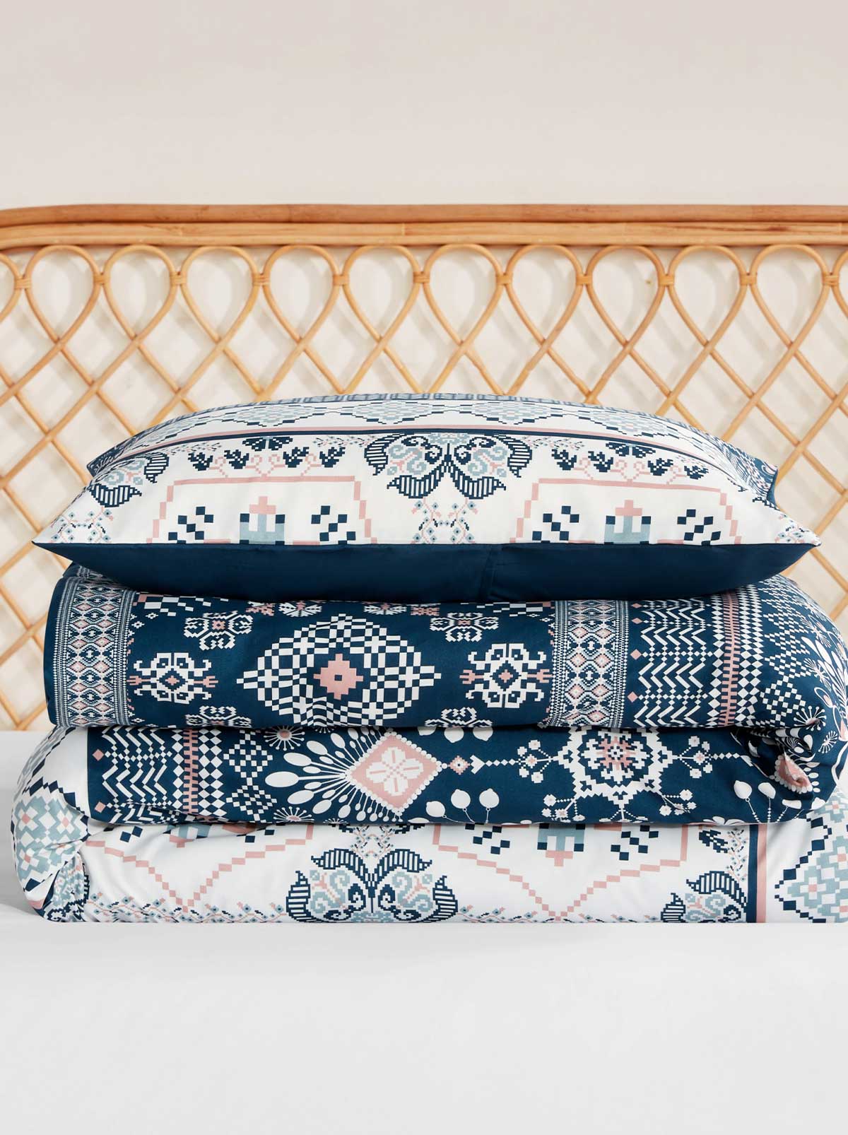 Boho Print Duvet Cover  Set - Jessica Simpson Home