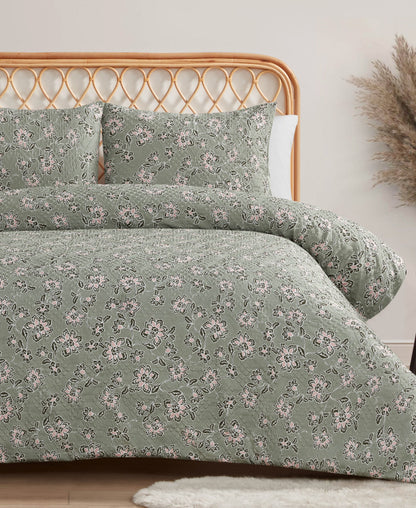 Botanical Embossed Comforter Set - Jessica Simpson Home