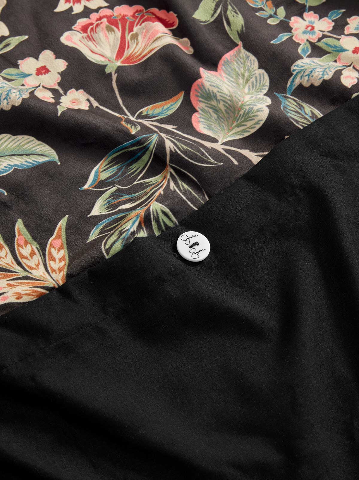 Botanical Embossed Print Duvet Cover Set - Jessica Simpson Home