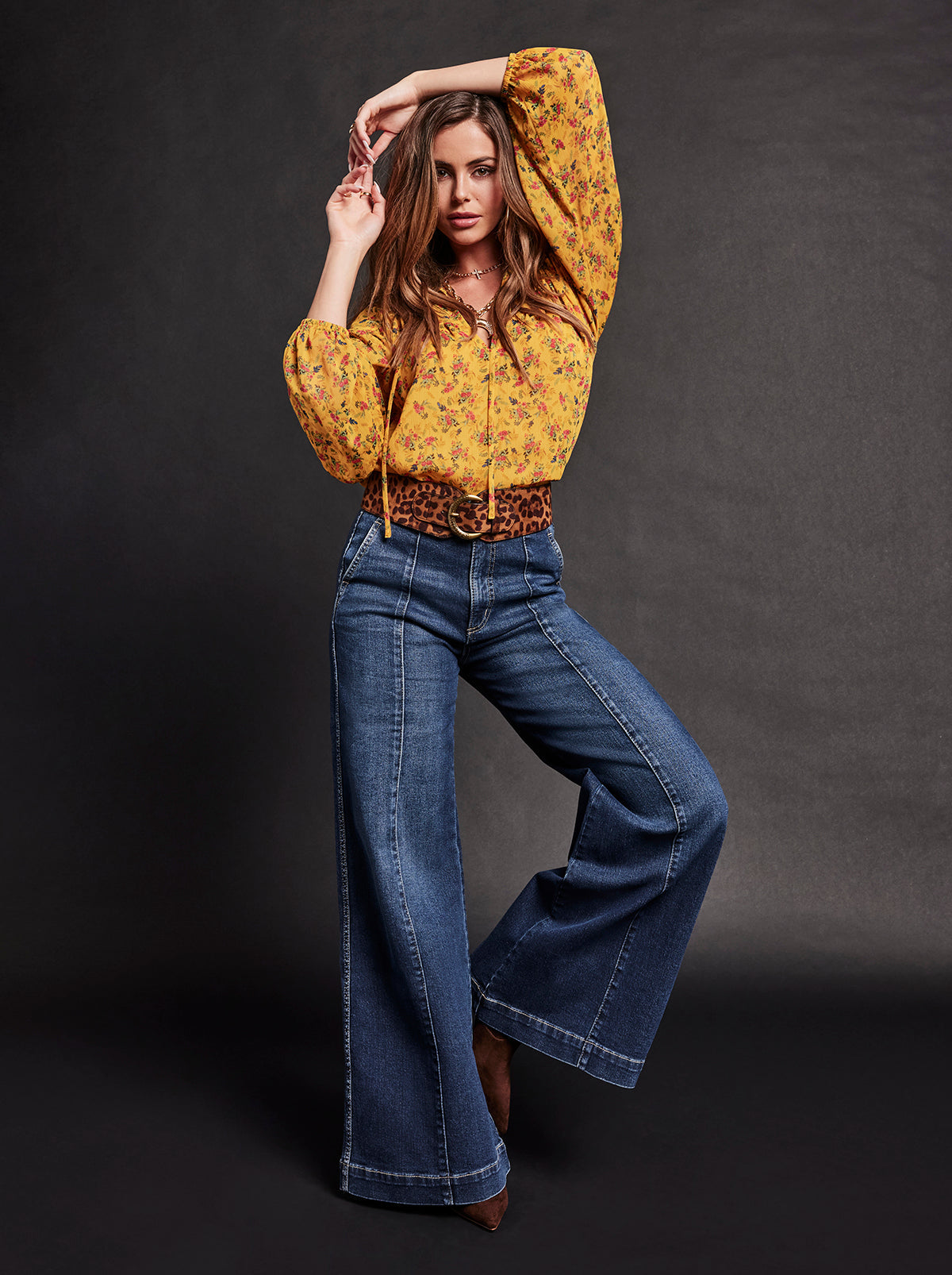 Spirit Super Wide Leg Jean in Soul Mate - Jessica Simpson Women
