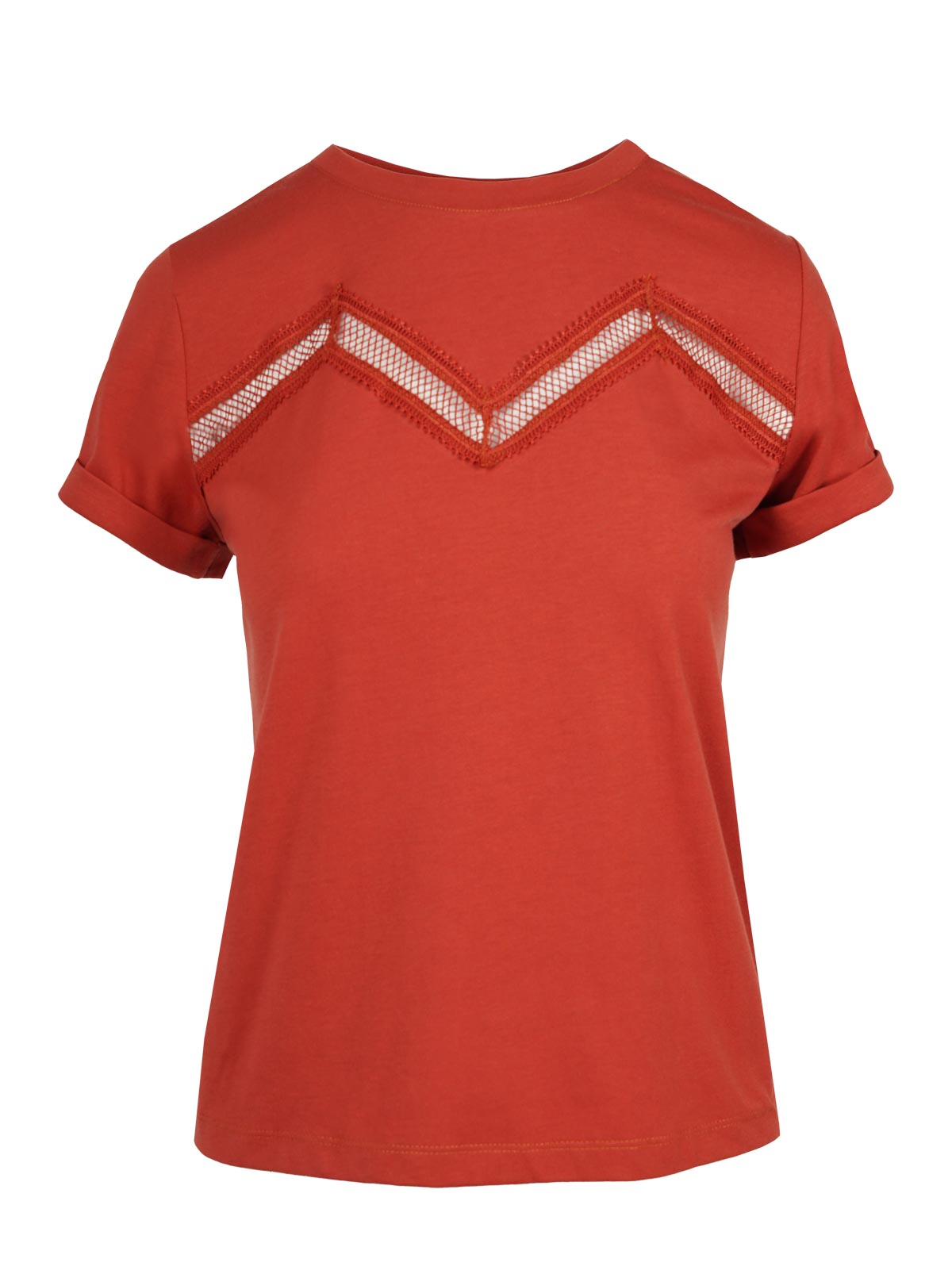 Valeriya Tee in Chili Oil - Jessica Simpson Women