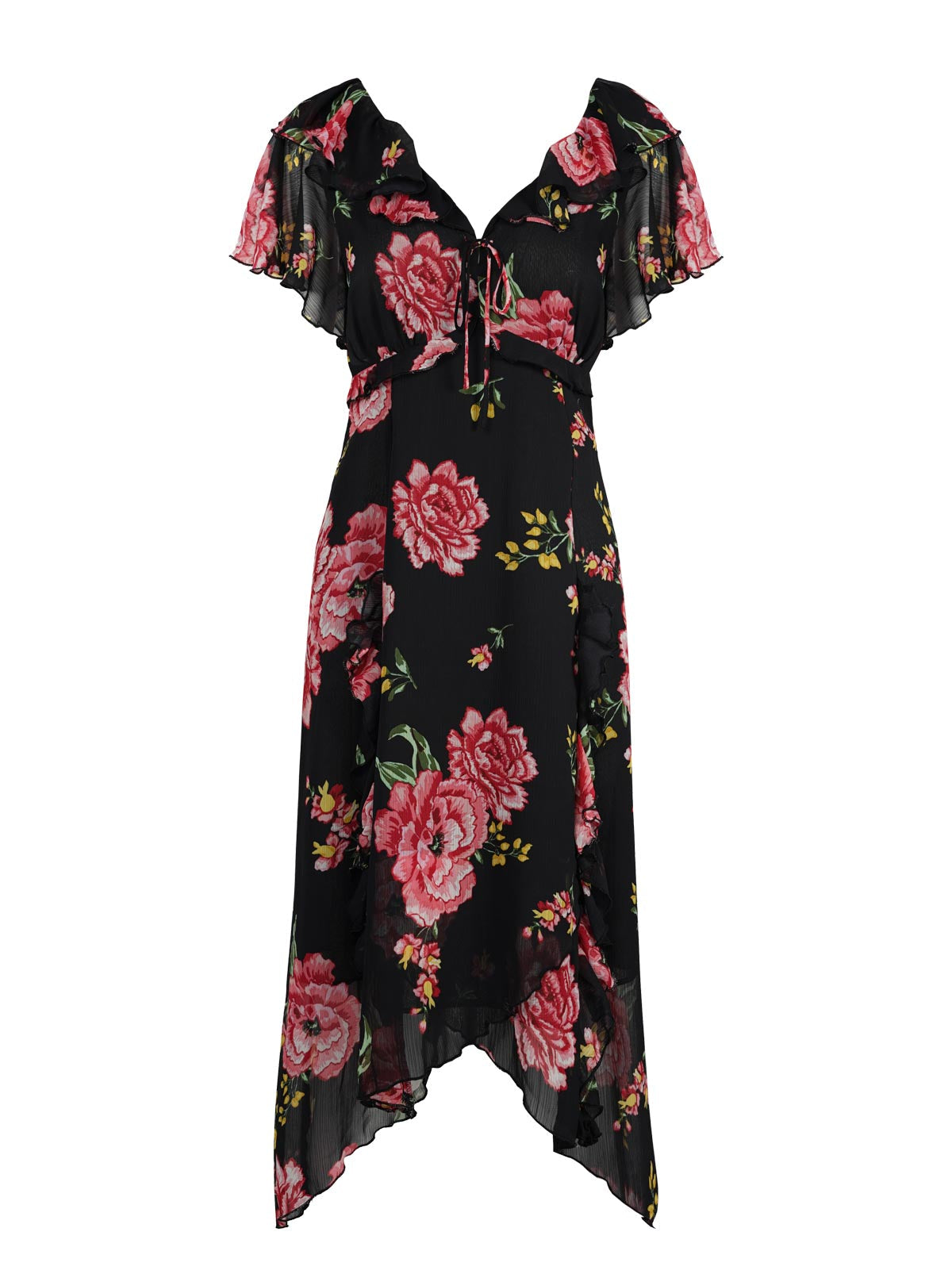 Maila Maxi Dress in Sketchy Roses - Jessica Simpson Women