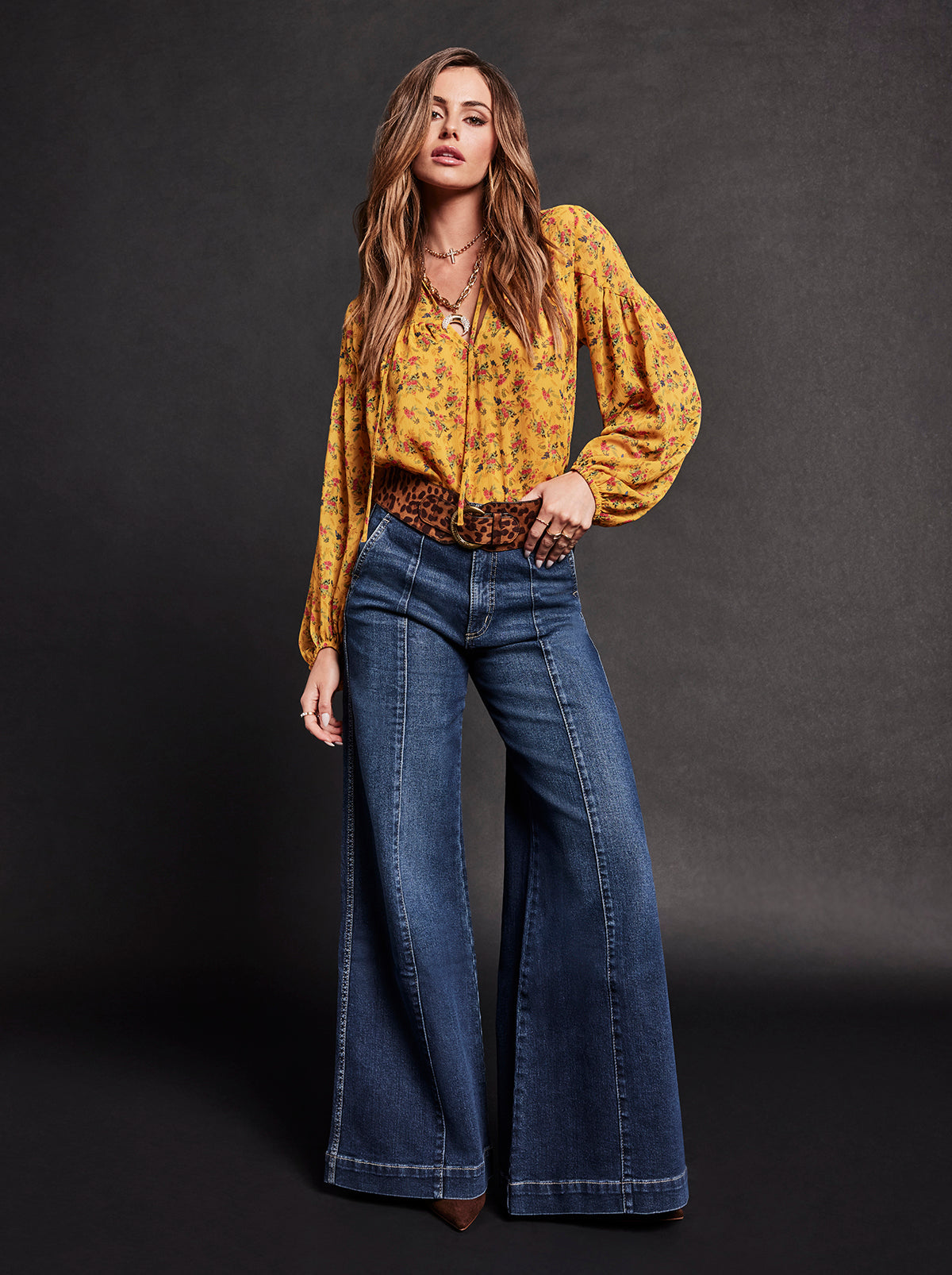 Doris Blouse in Festive Bunches - Jessica Simpson Women