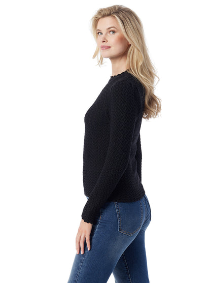 Camilla Sweater in Anthracite - Jessica Simpson Women