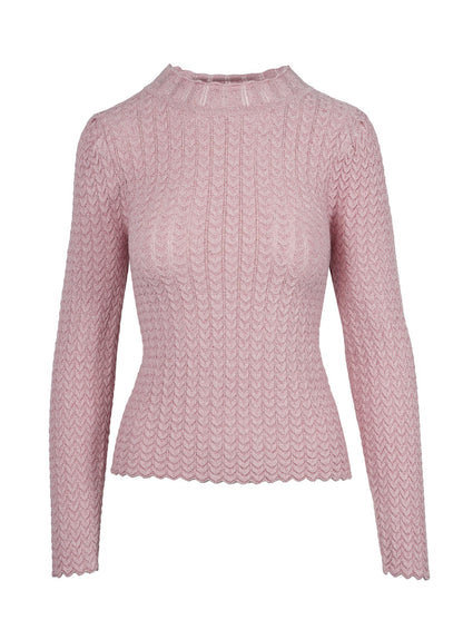 Camilla Sweater in Silver Pink - Jessica Simpson Women