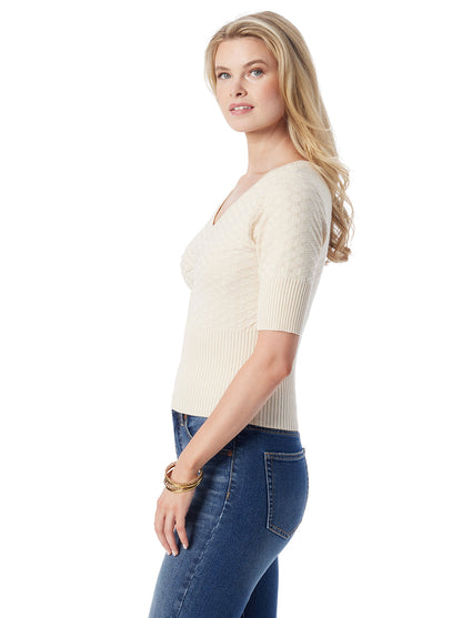 Imani Top in Parchment - Jessica Simpson Women