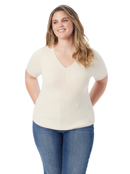 Imani Top in Parchment - Jessica Simpson Women